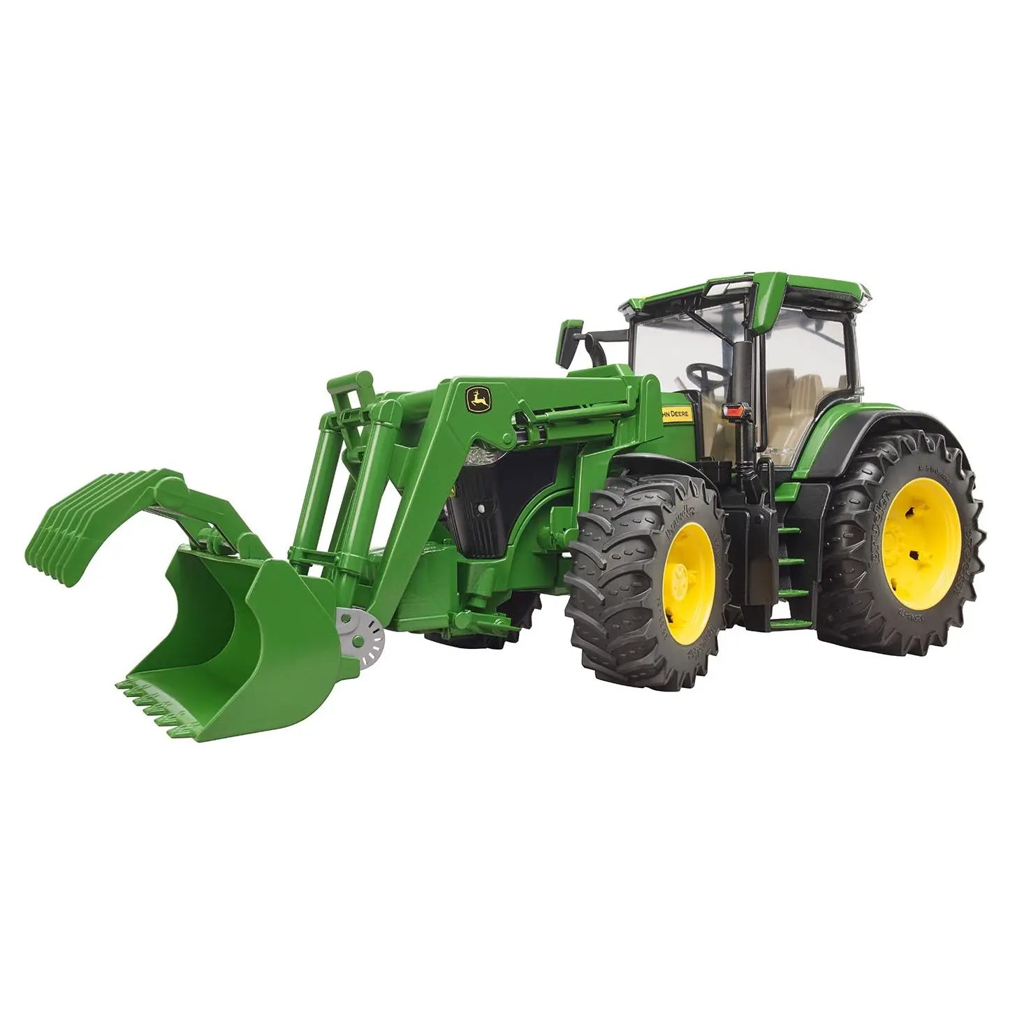 Autospiele mit Ladegerät Bruder John Deere 7R 350