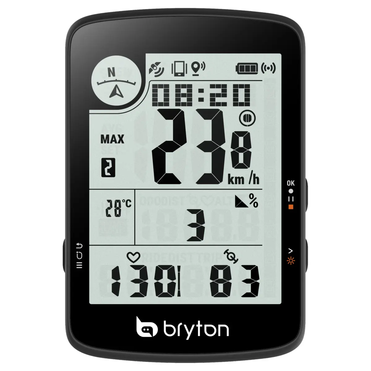 Image of GPS-Tracker Bryton Rider 17 E
