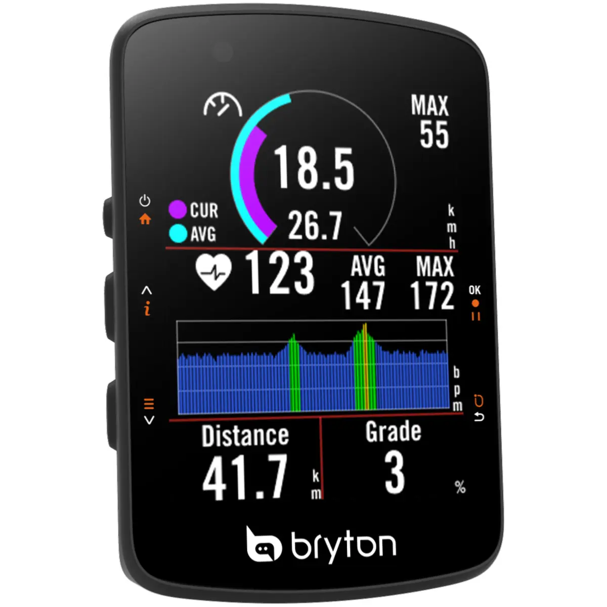 Image of GPS-Tracker Bryton Rider 550D