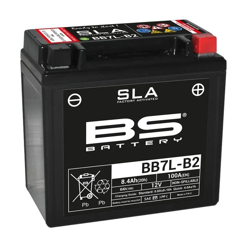 Motorradbatterie BS Battery BB7L-B2