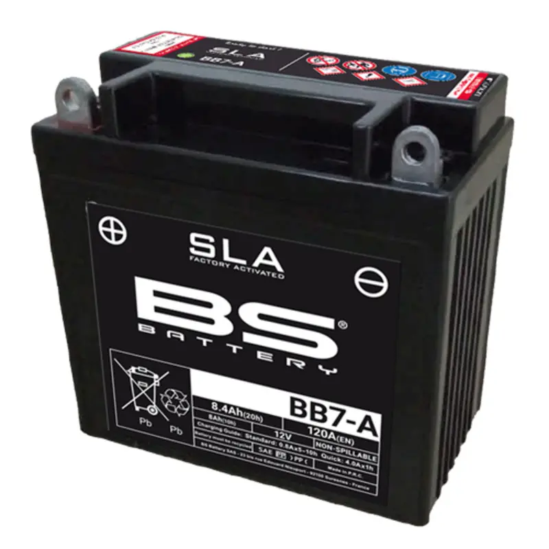 Motorradbatterie BS Battery BB7-A
