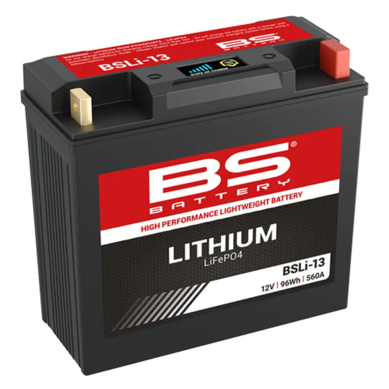 Motorradbatterie BS Battery Lithium-Ion BSLI-13