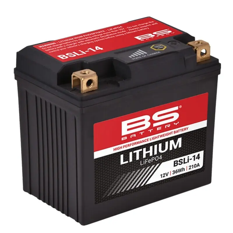 Motorradbatterie BS Battery Lithium-Ion BSLI-14