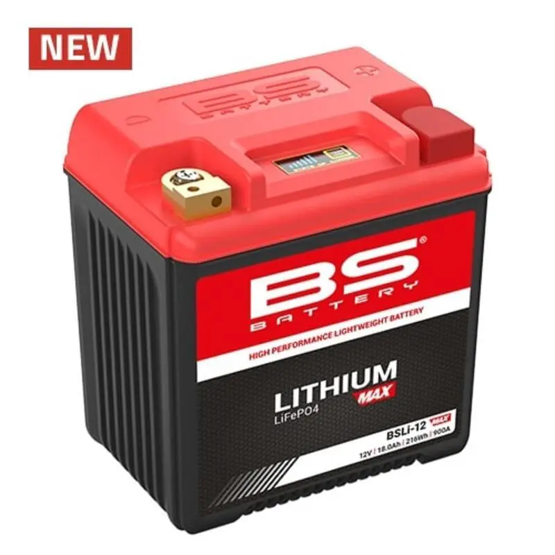 Motorradbatterie BS Battery BSLI-12 Max