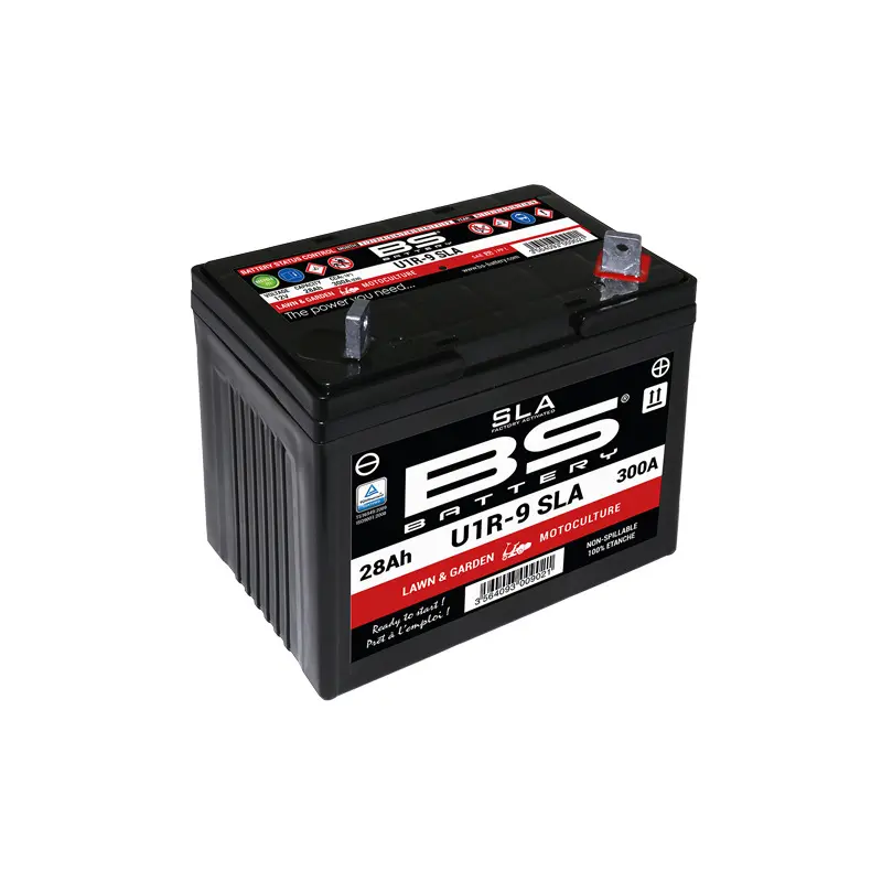 Batteria per moto attivata in fabbrica BS Battery Motobatt U1R-9