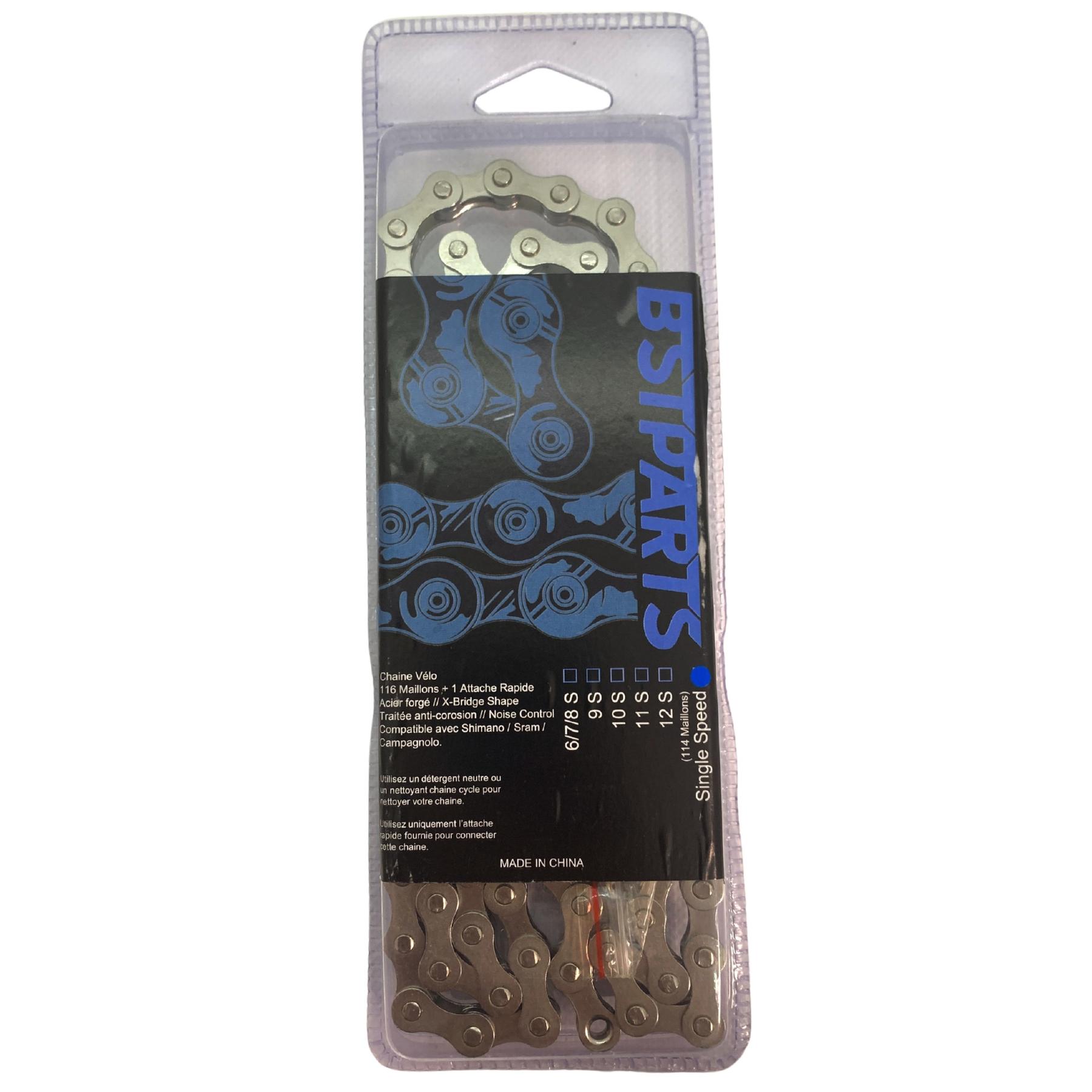 Velo Store - UK Bike chain BST-Parts BST Singlespeed | Extra 10% off with Subscription, Postage £16.79 to UK Fedex.