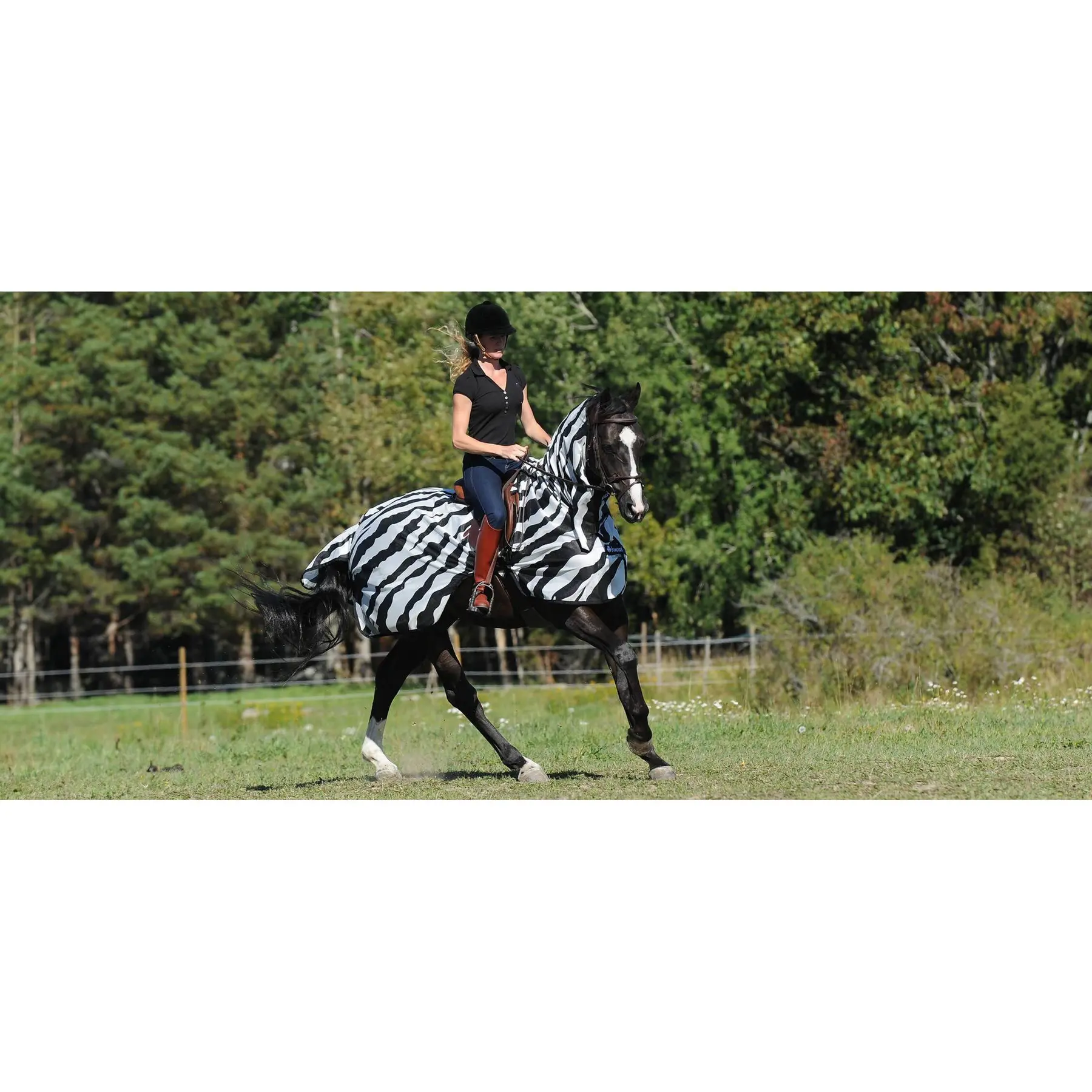 Couverture anti-mouches pour cheval avec couvre-cou Bucas