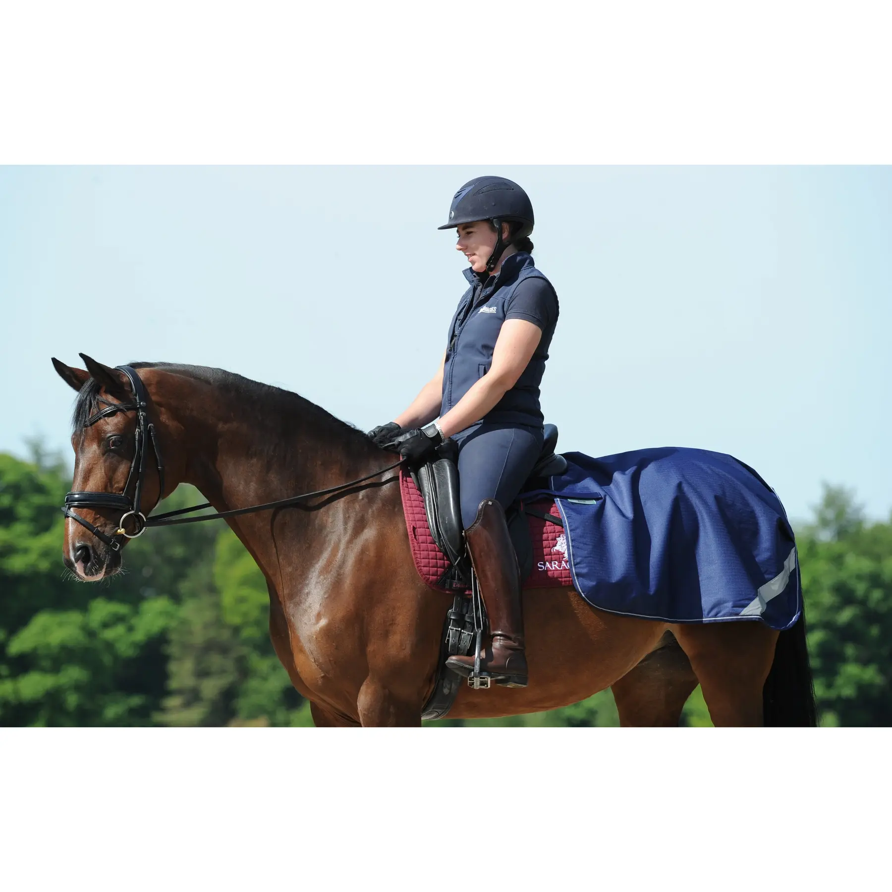 Meilleurs prix pour Couvre-reins pour cheval imperméable Bucas Quarter Sheet