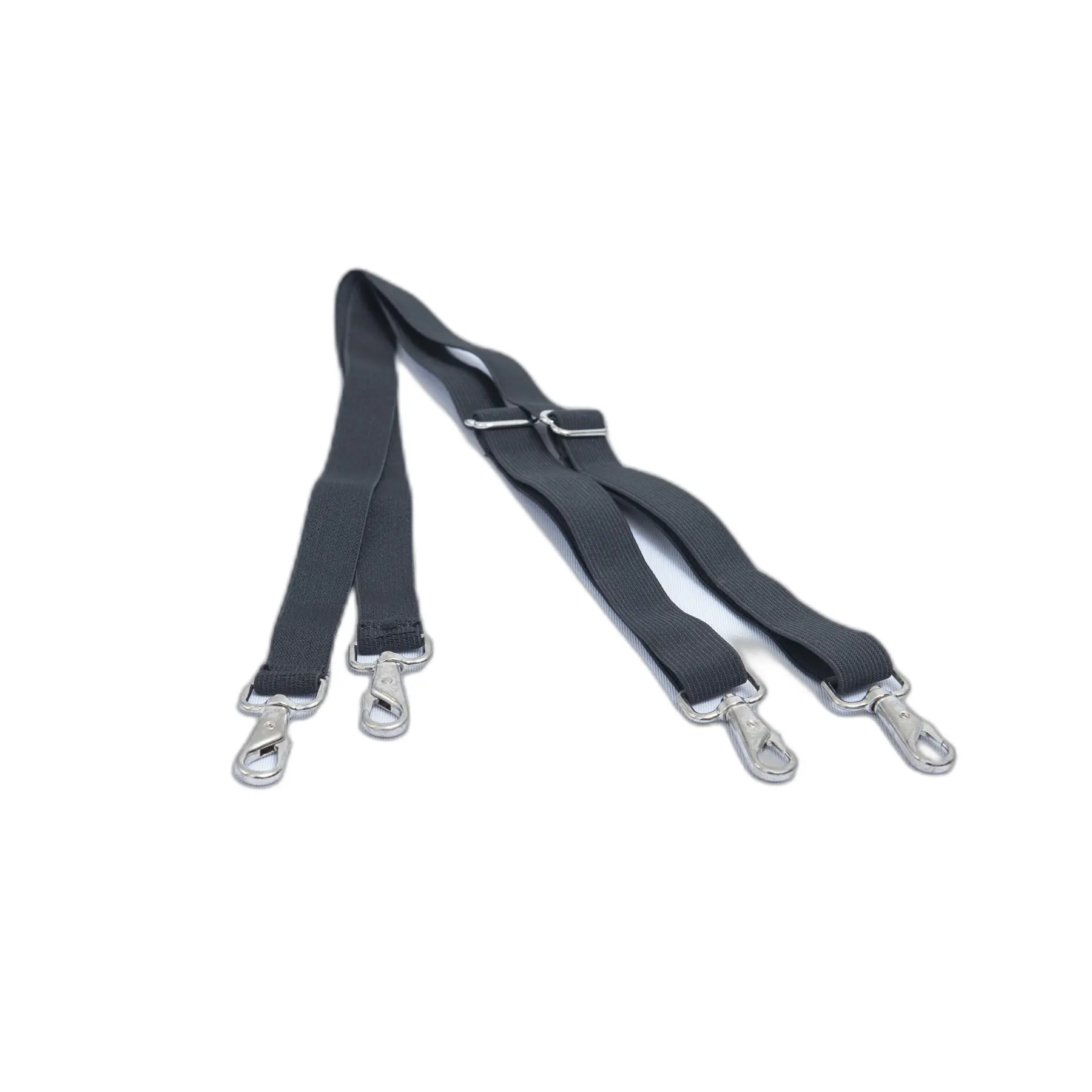 Bucas Noir Fully Elastic Strap Legstraps F/S Deluxe