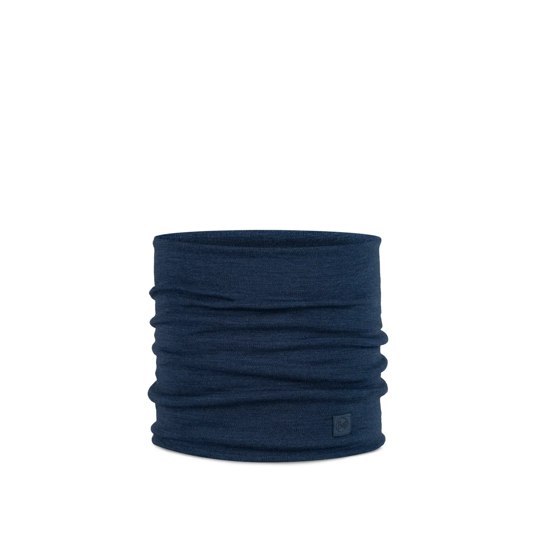 Dicker Schlauchschal aus Merinowolle Buff Solid