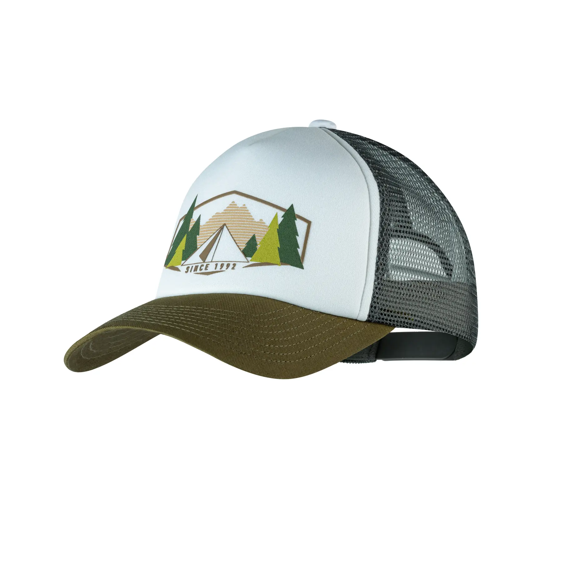 Buff Men's Blanc Trucker Cap Darryl