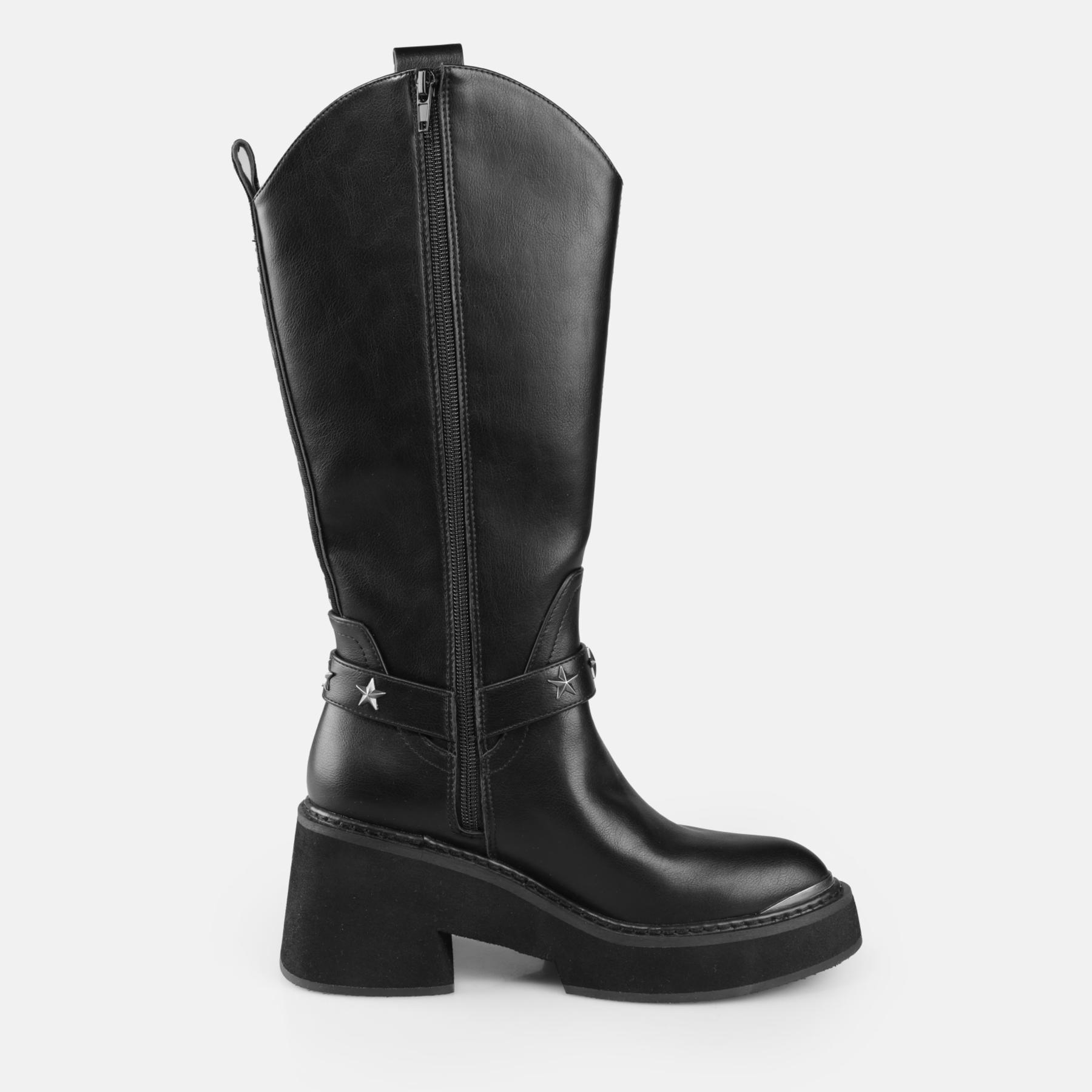 4068518016230 - Stiefel Damen Bull Star Biker Hi