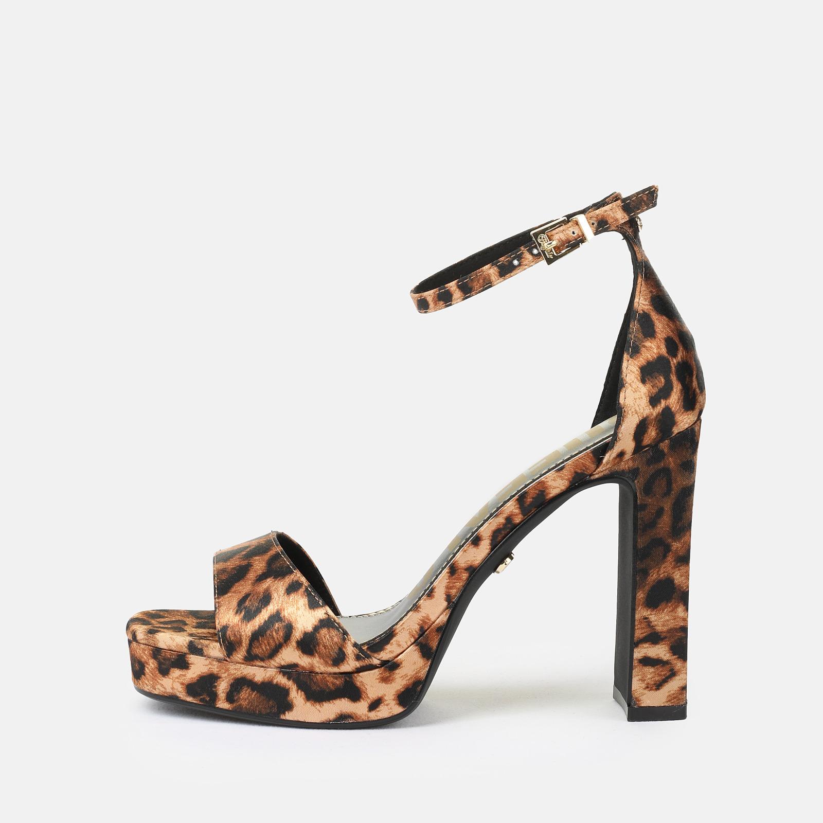 Sandali con tacco vegan in satin da donna  June Neat