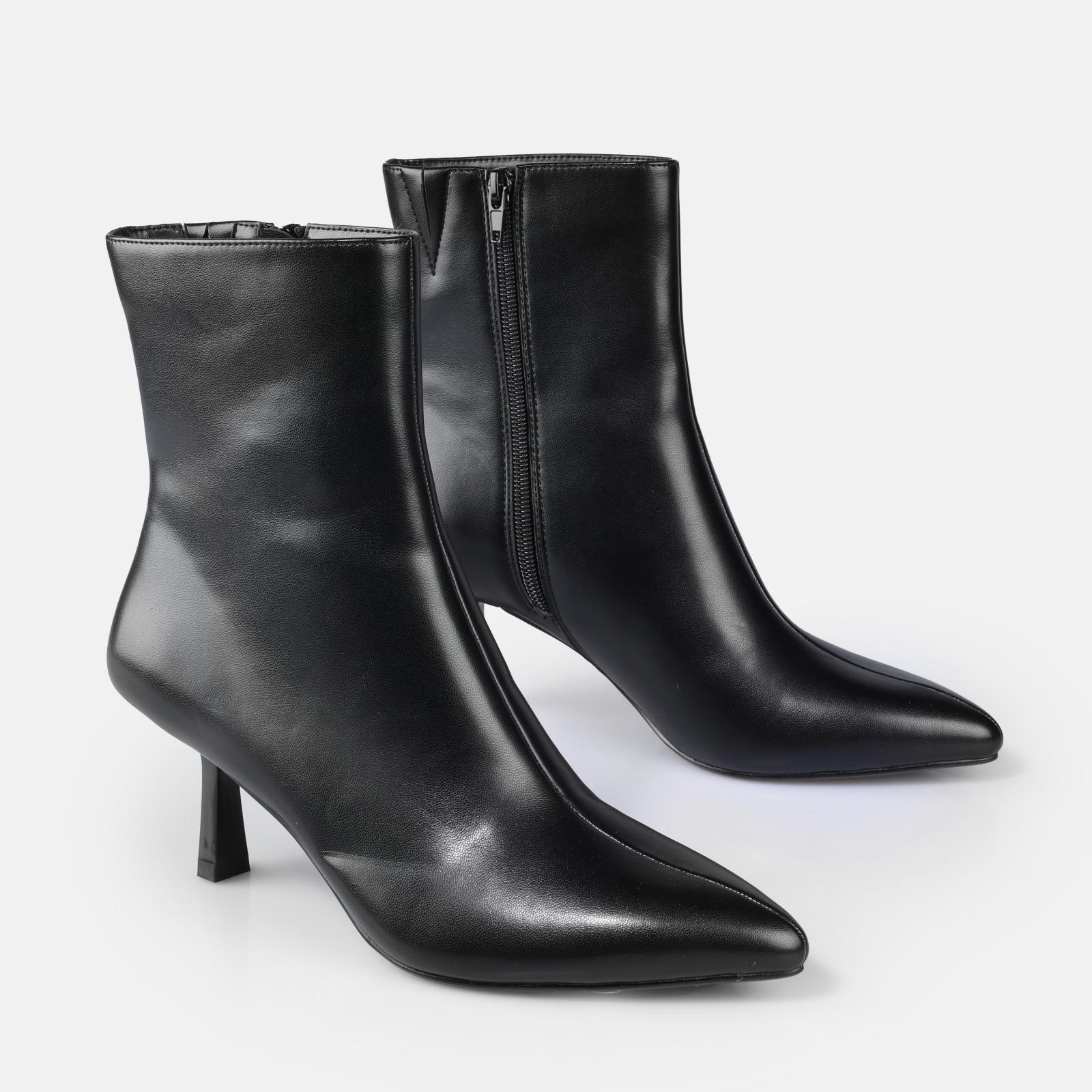 4068518013826 - Lederstiefeletten Damen Vegan Nappa