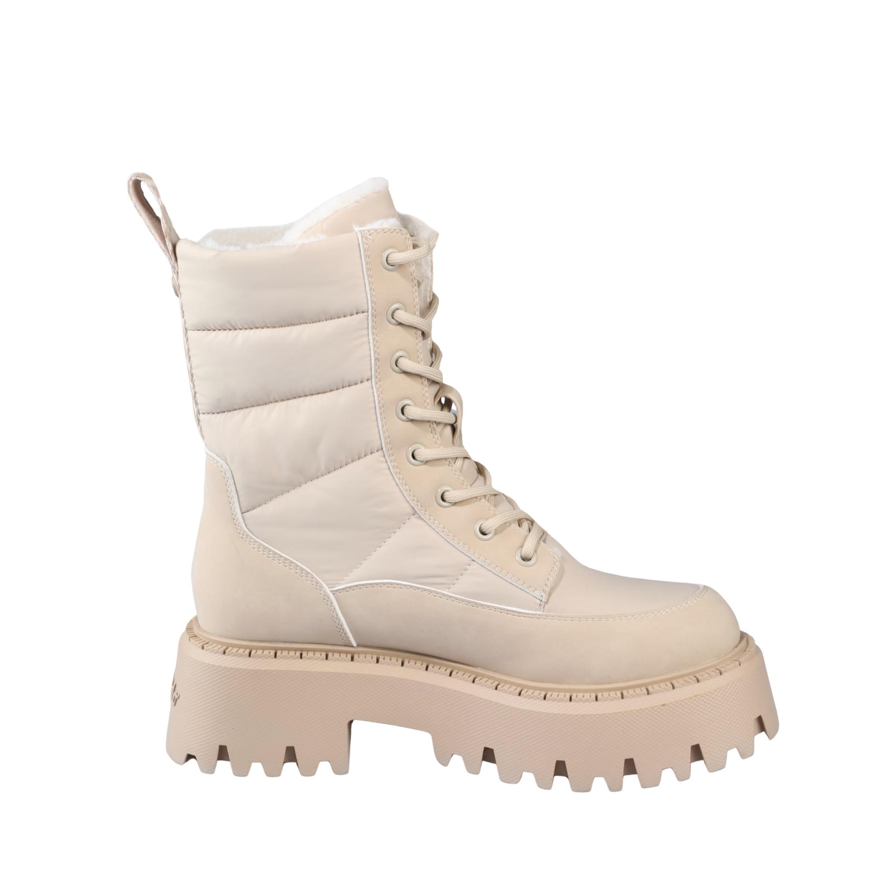 4068518015493 - Damen Stiefeletten Aspen Lace up Quilt