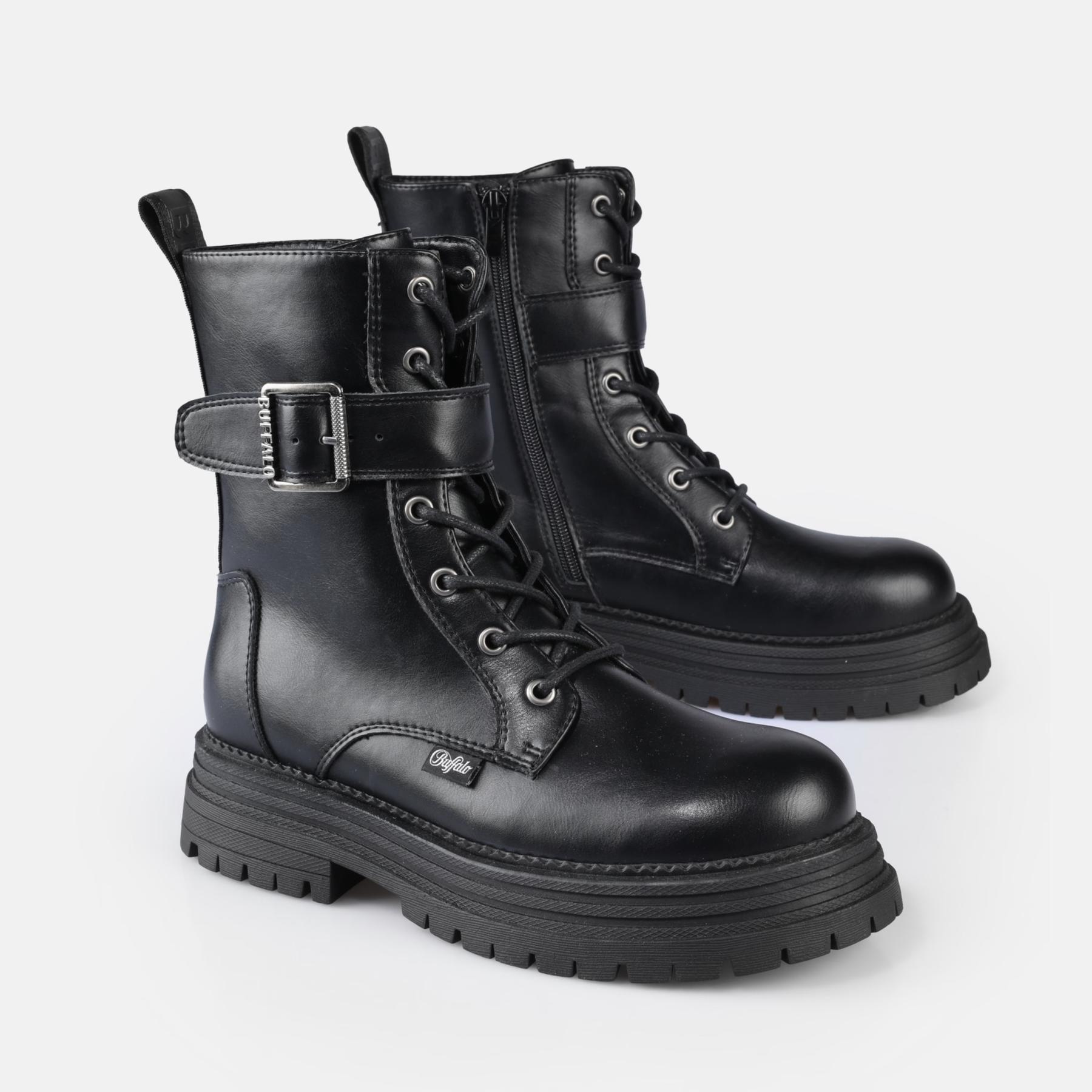 4068518022415 - Damen Stiefeletten Lennox Lace Up Mid