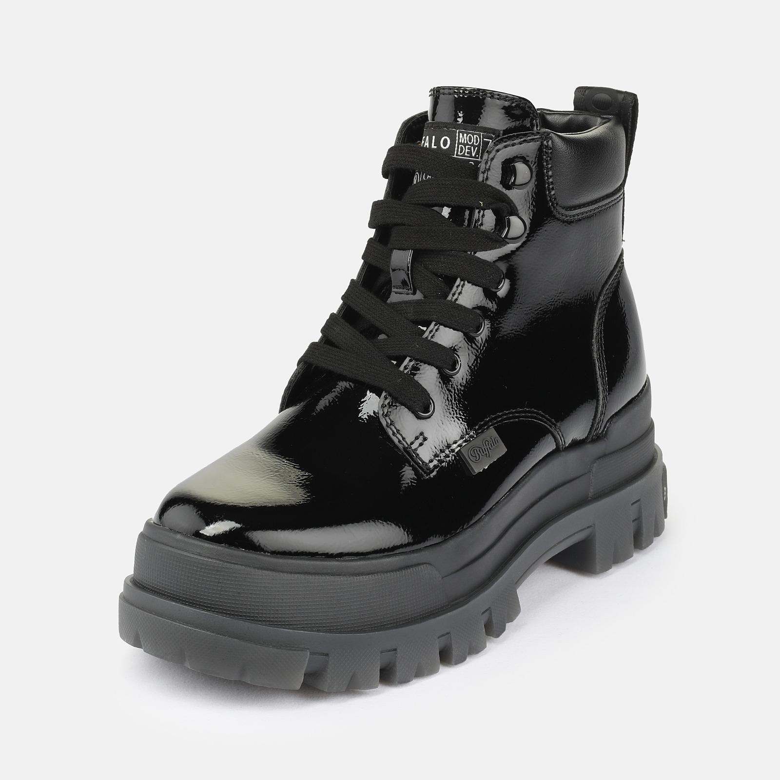 4068518076043 - Damen vegane Lackboots Aspha