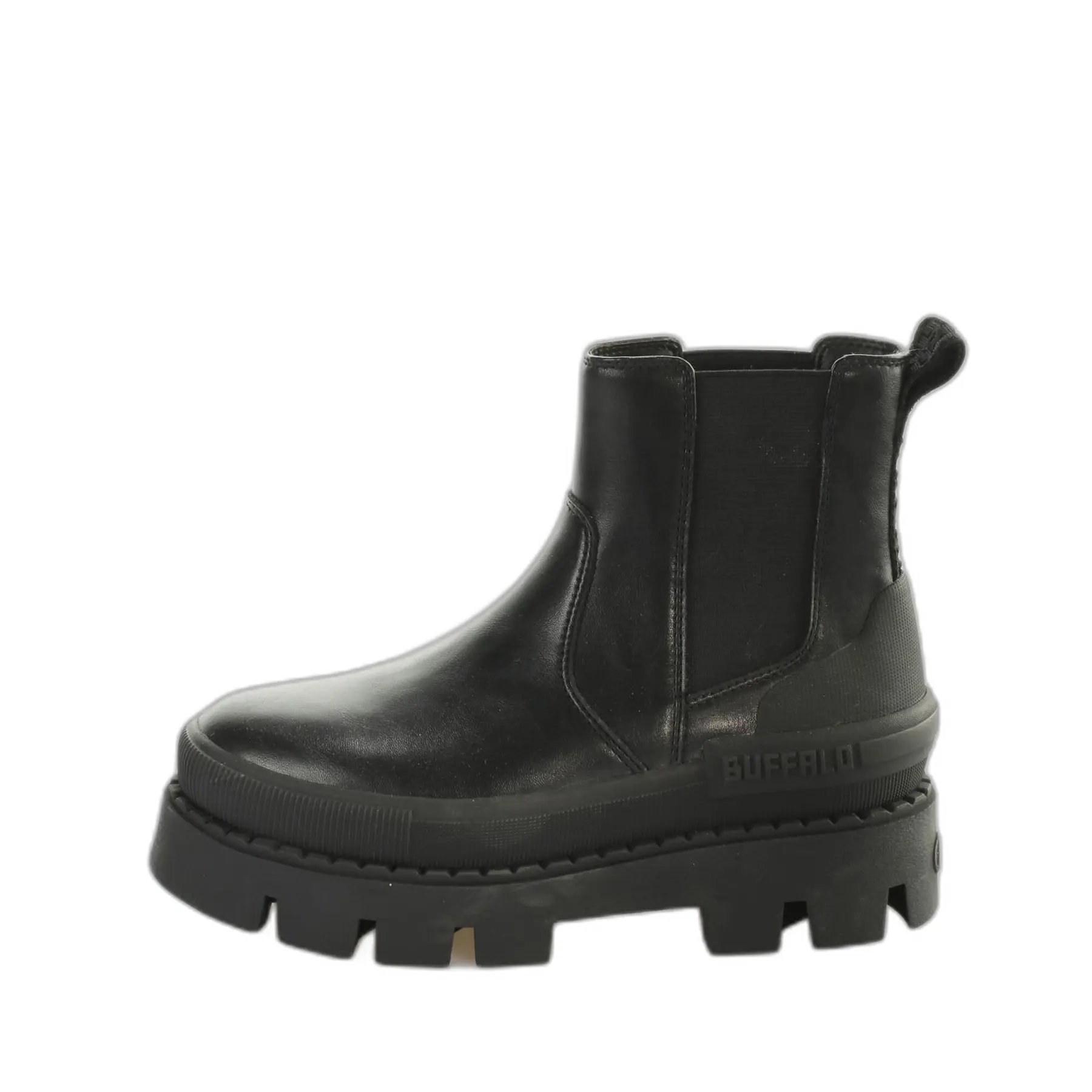 Vegane Nappa-Stiefeletten Frau Buffalo Raven Chelsea