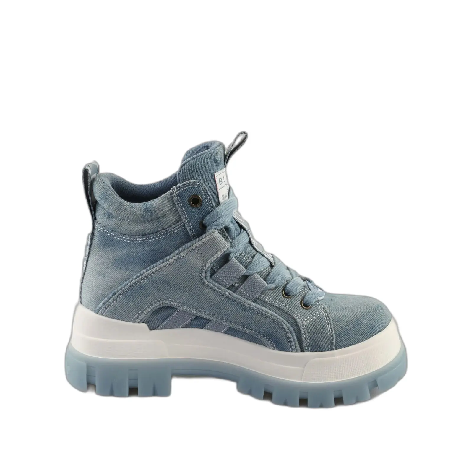 4061516951947 - Damen Stiefeletten Aspha Nc Mid - Vegan Denim