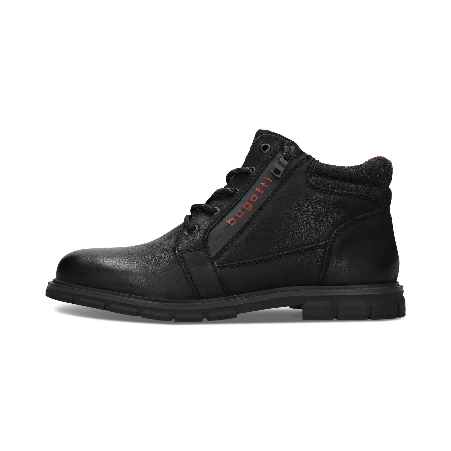 Lederstiefeletten Bugatti