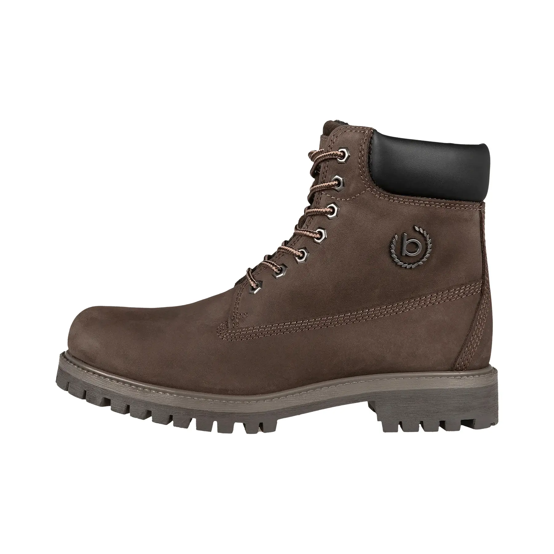 4068856004852 - Schnürstiefel aus Leder Mid