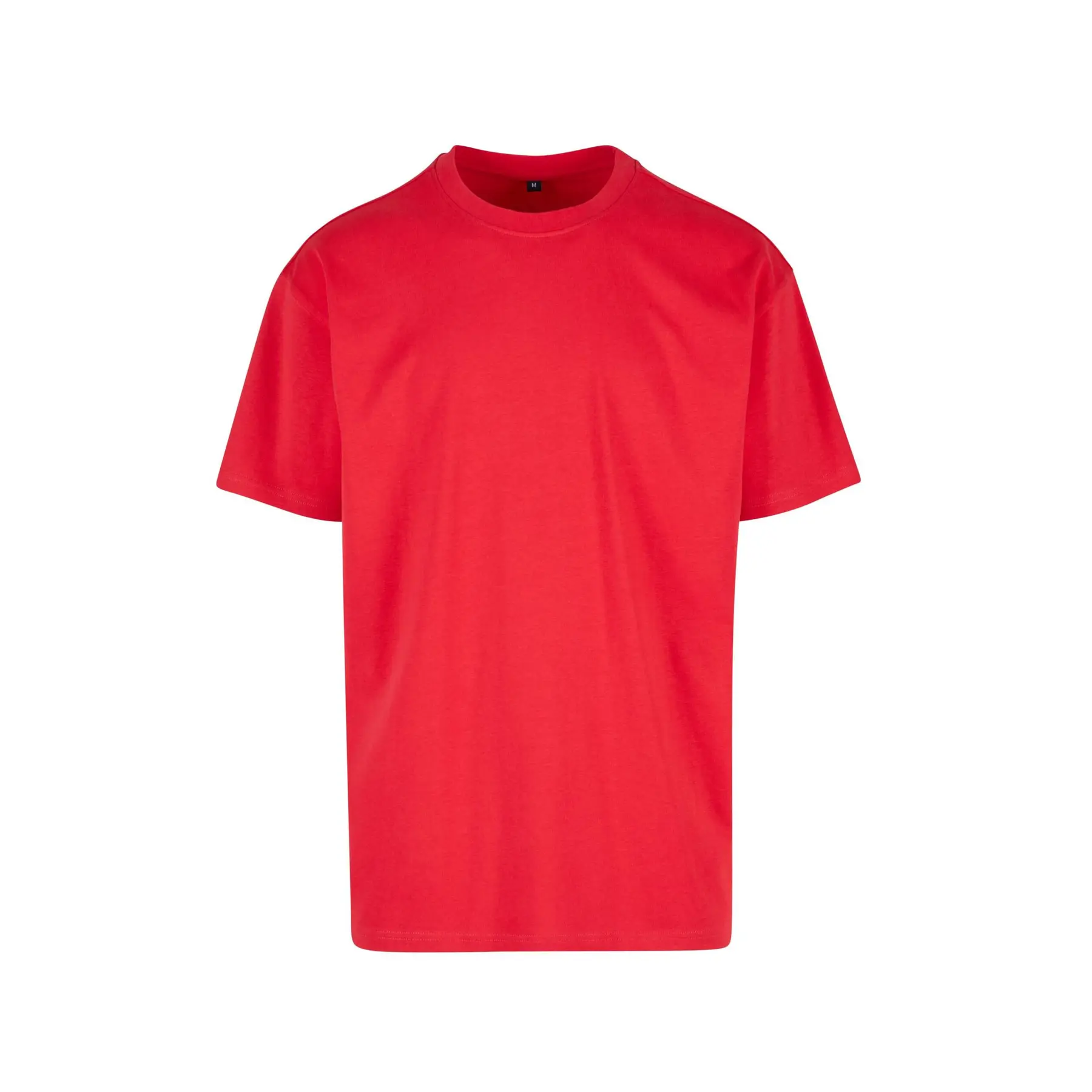 Build Your Brand Unisex Rouge Oversized Heavy T-Shirt
