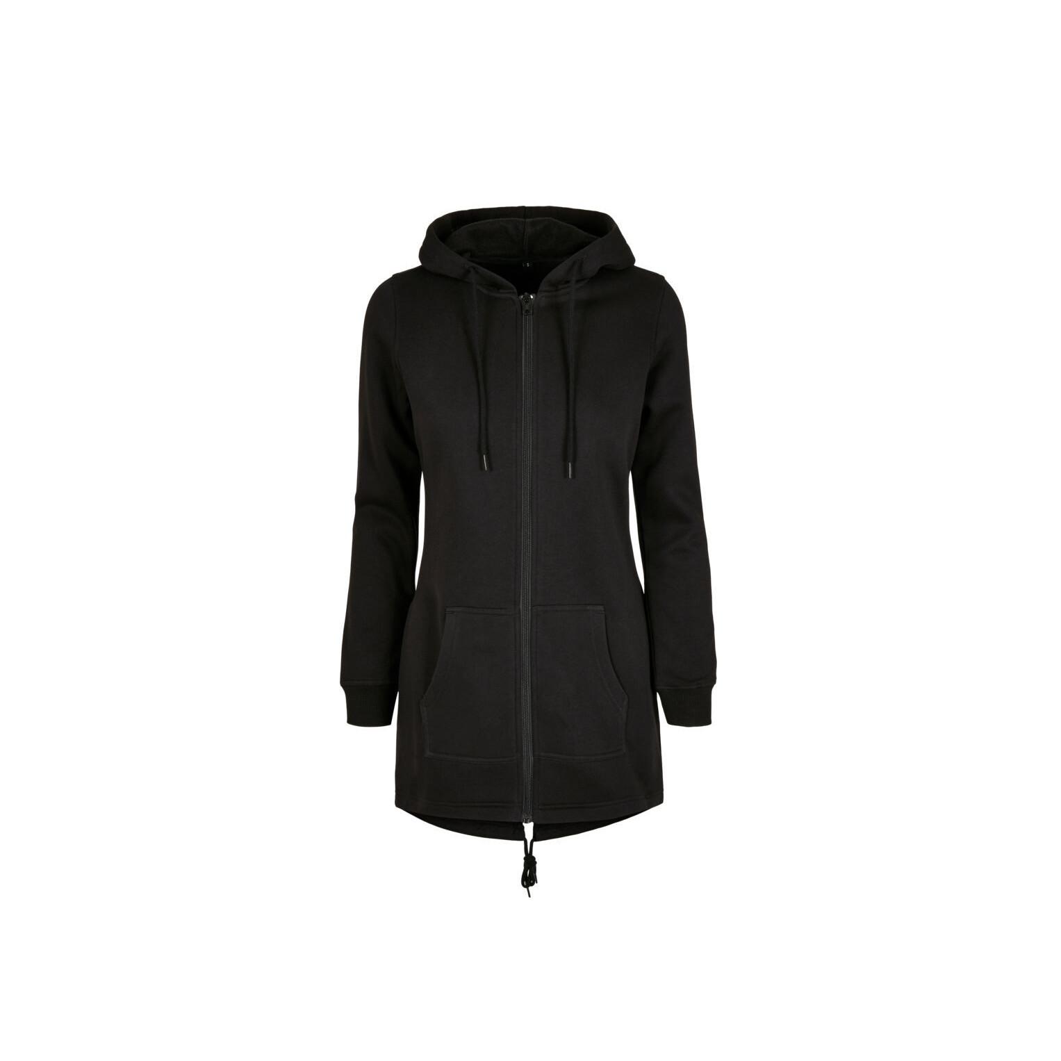 4053838829684 - Damen Langarm Kapuzenpullover mit Reißverschluss Build Your Brand