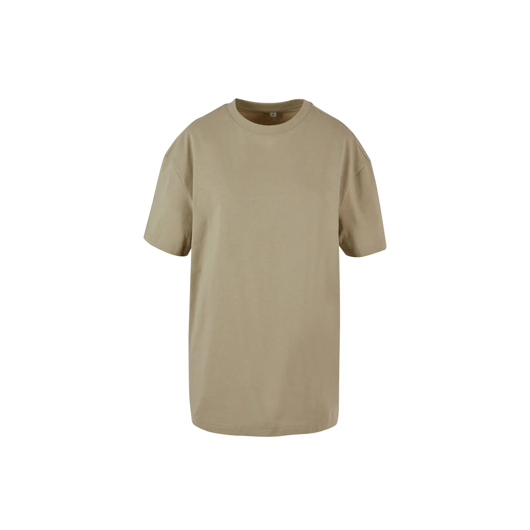 Build Your Brand Women's Vert Oversized T-Shirt Boyfriend