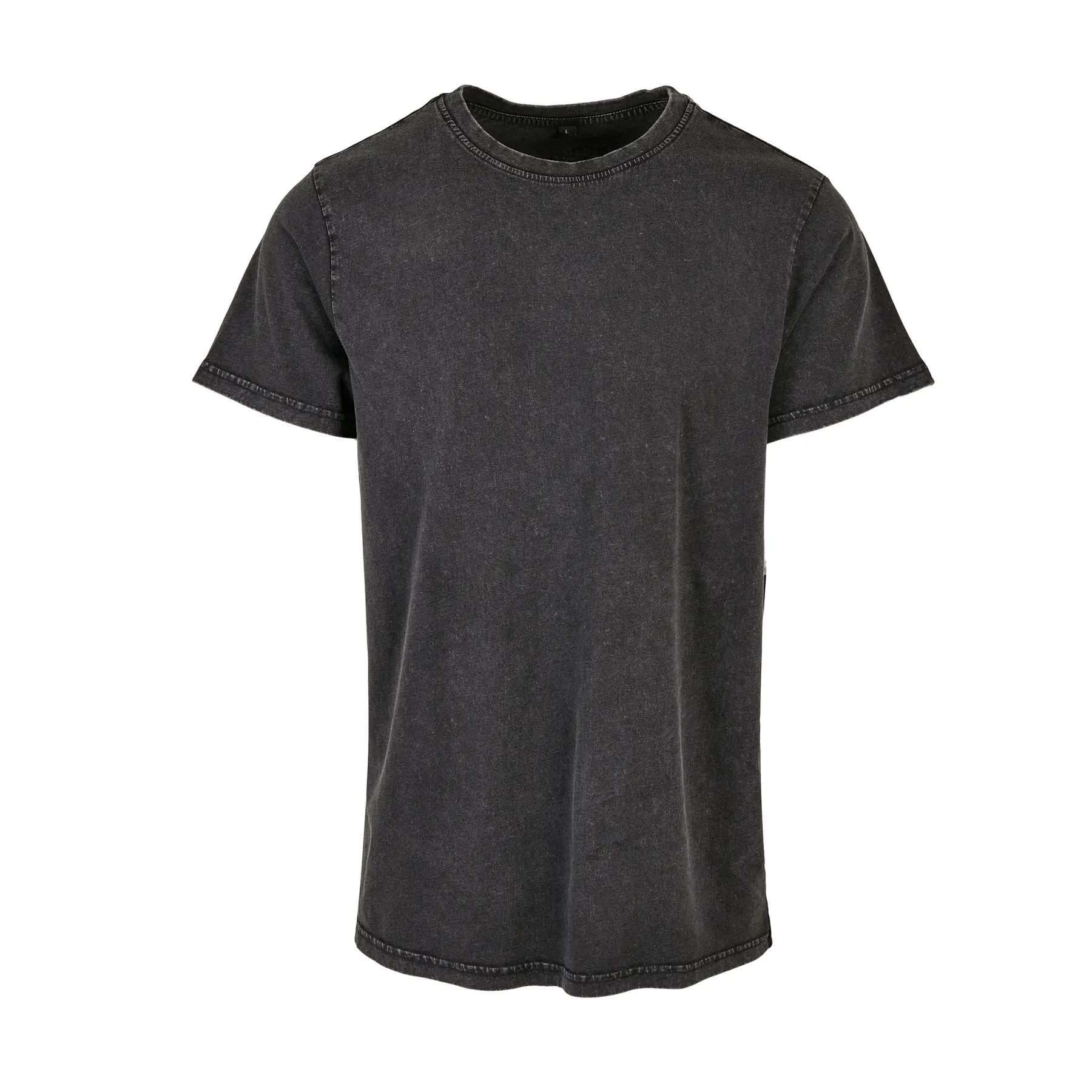 Ausgebleichtes Rundhals-T-Shirt Build Your Brand Acid