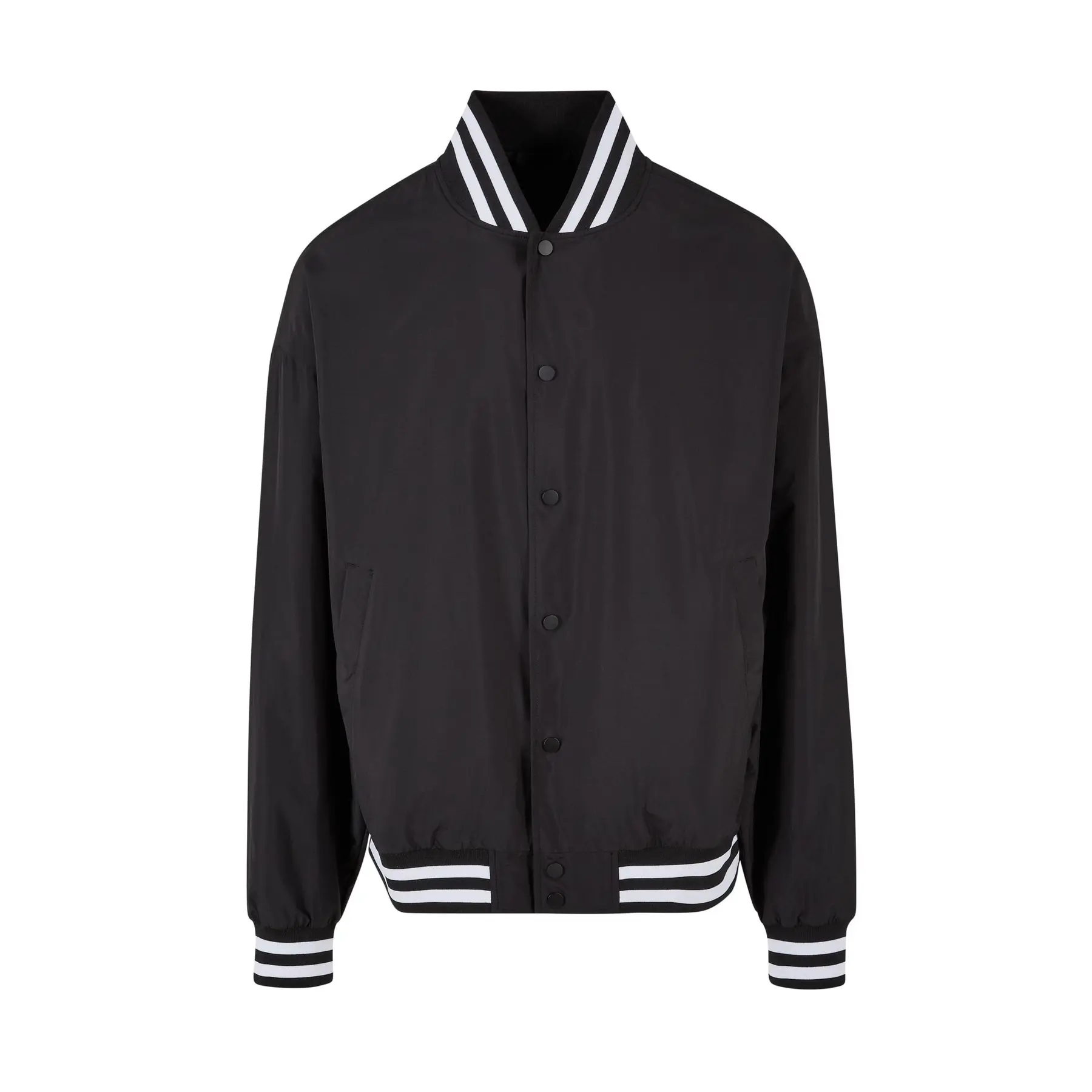 Build Your Brand Unisex Noir Bomber College