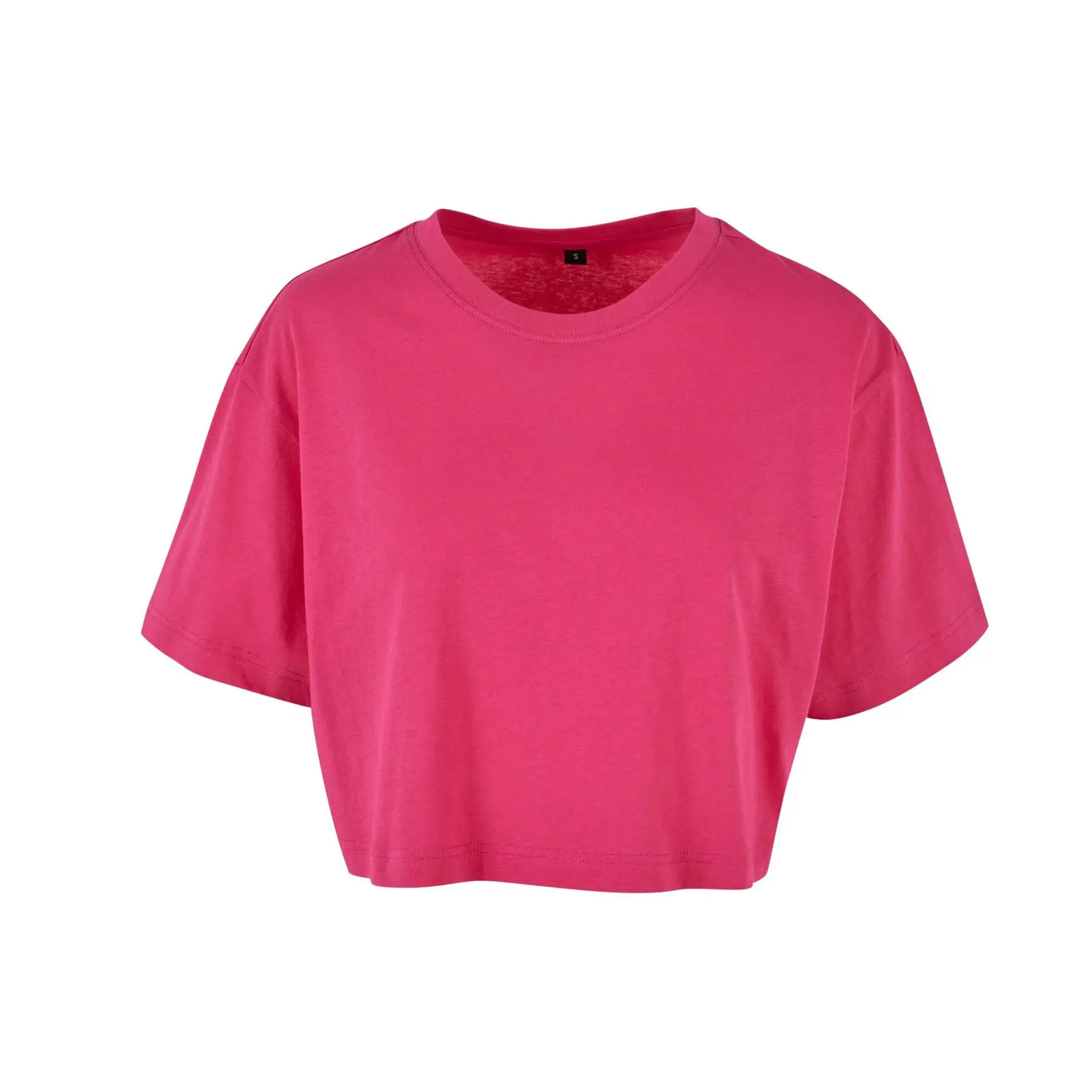Oversized Kurzarm-T-Shirt für Frauen Build Your Brand
