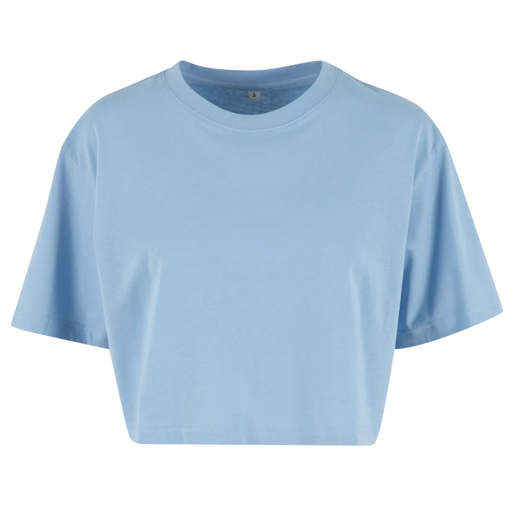 Crop T-Shirt oversized Damen Build Your Brand