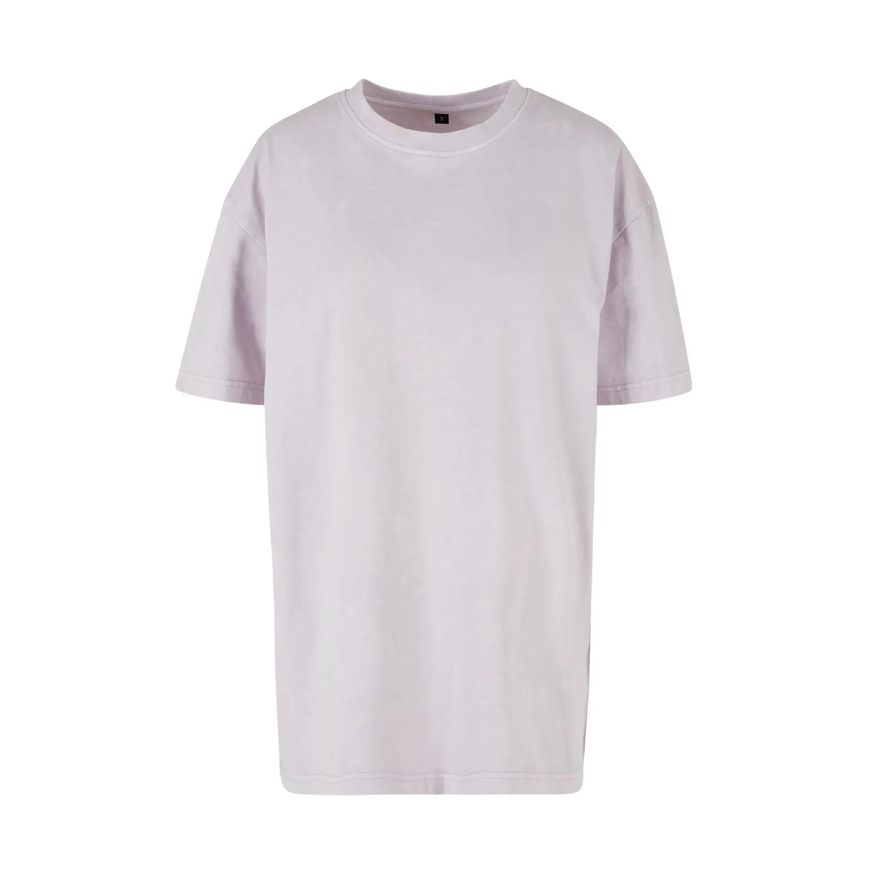Build Your Brand Women's Violet Oversized Faded T-Shirt
