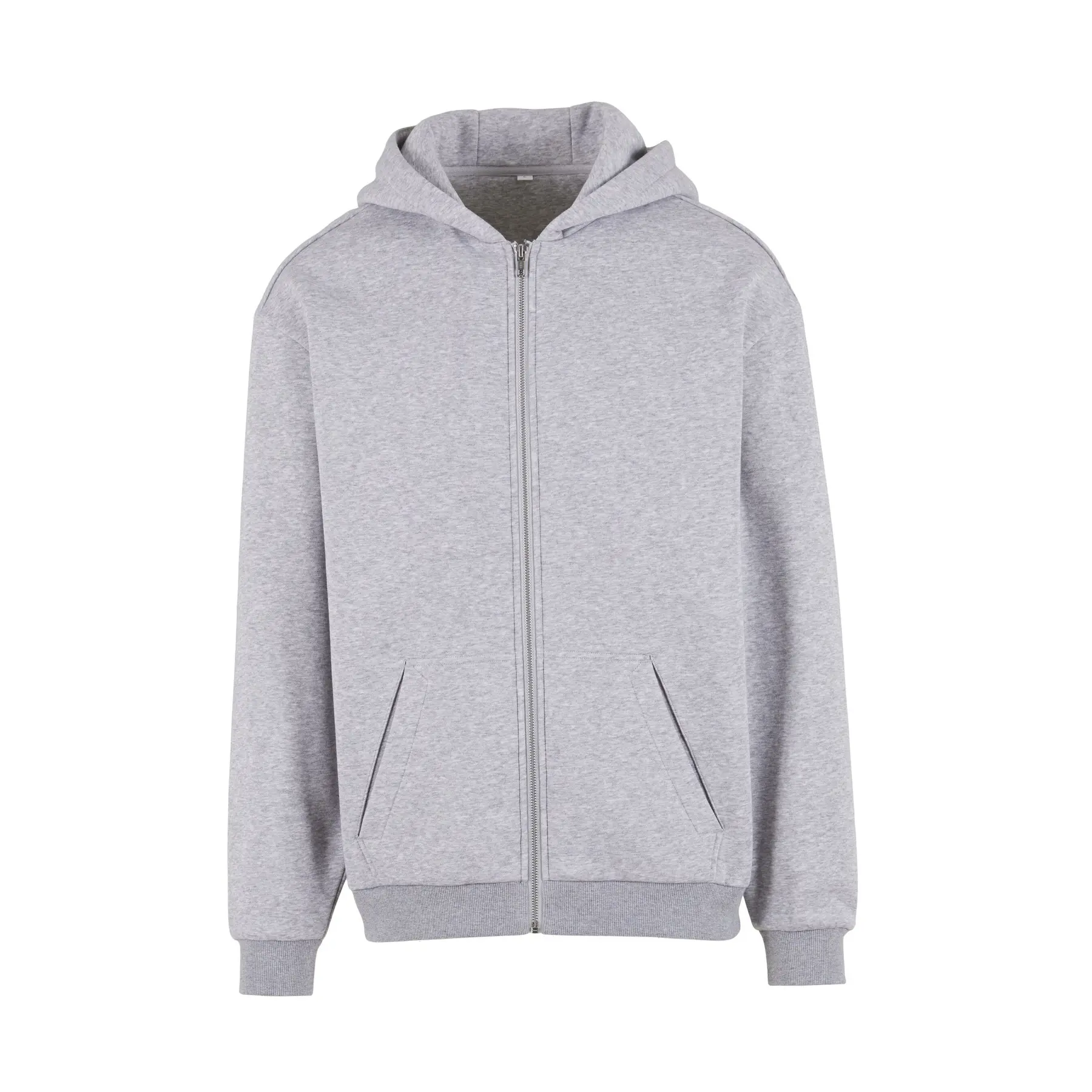 Kapuzensweatshirt mit Reißverschluss Build Your Brand Loose Fit