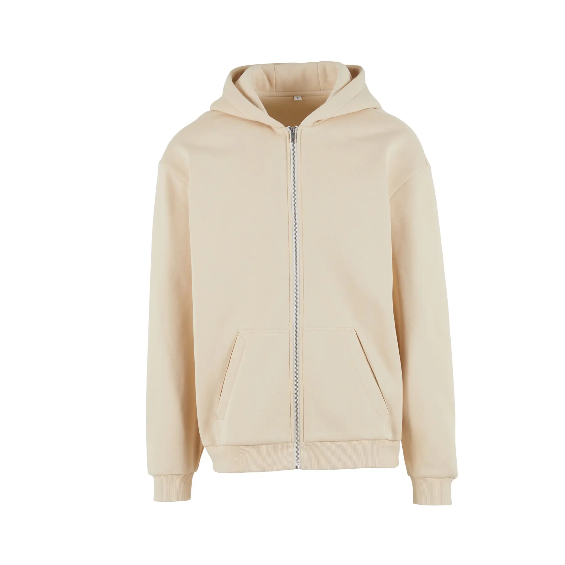Kapuzensweatshirt mit Reißverschluss Build Your Brand Loose Fit