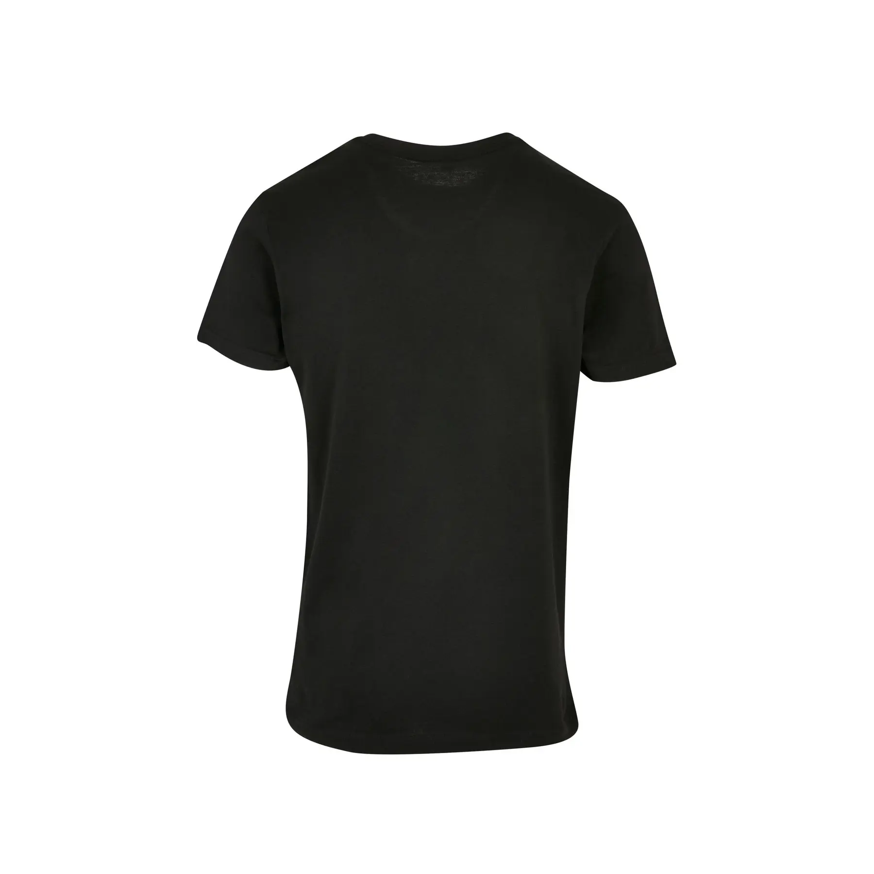 Build Your Brand Unisex Noir T-Shirt Basic