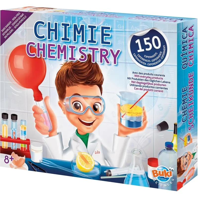 4893338083601 - Kinder Chemiekasten 150 Experimente BUKI
