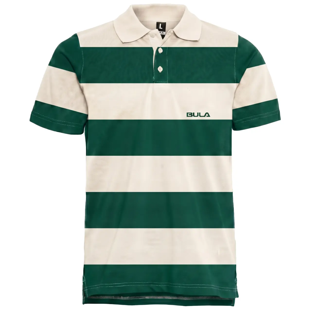 Bula Men's Beige Polo Breeze