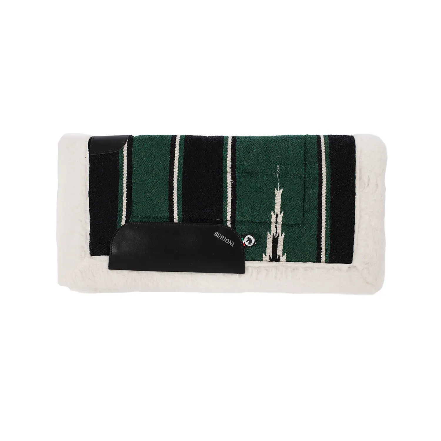 Burioni Vert Synthetic Western Saddle Pad For Horse Navajo
