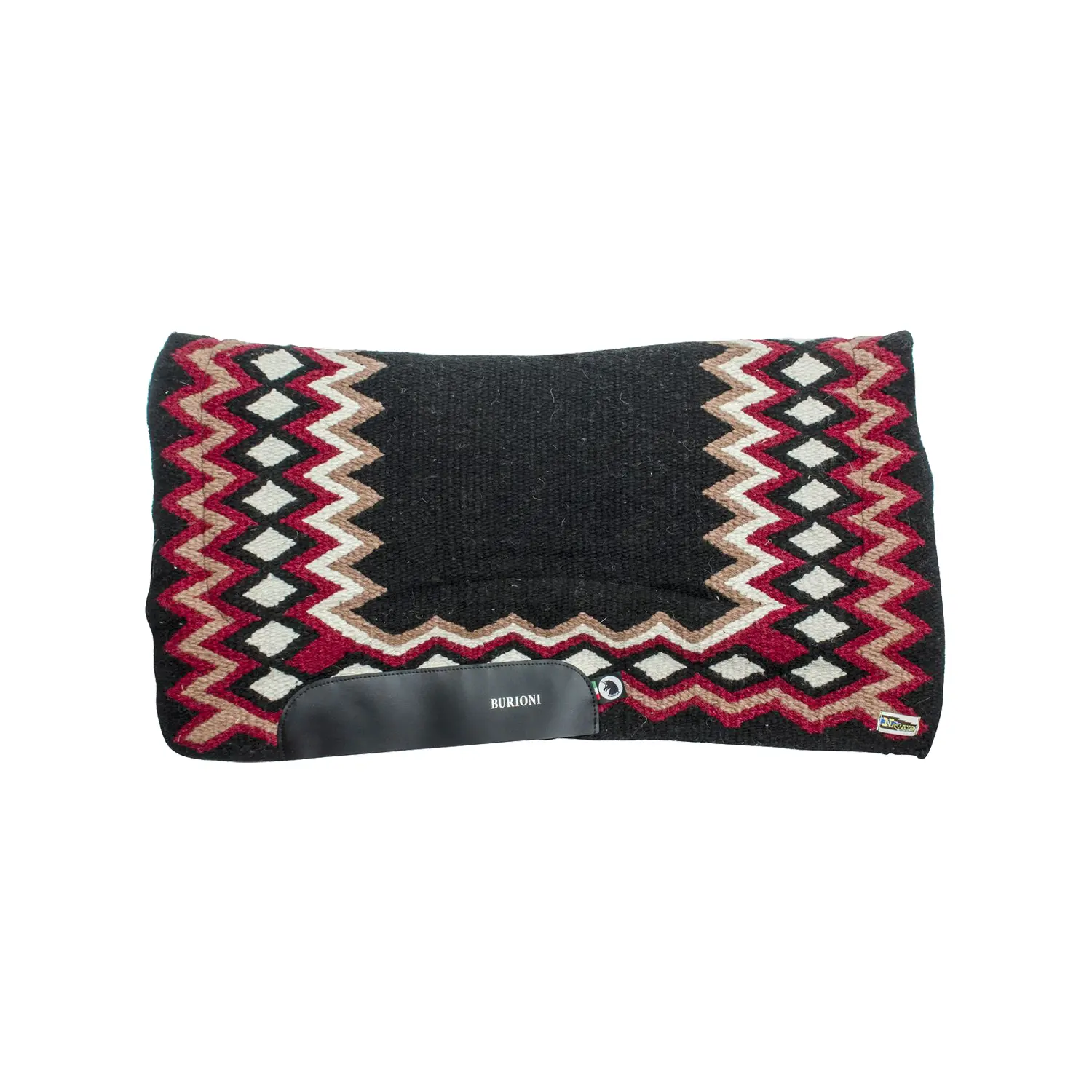 Burioni Noir Western Rug For Horse Navajo Édition 2015