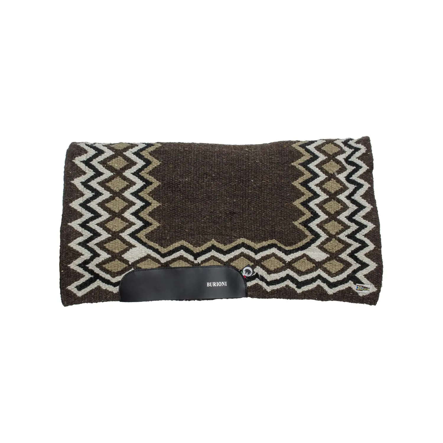 Burioni Marron Western Rug For Horse Navajo Édition 2015