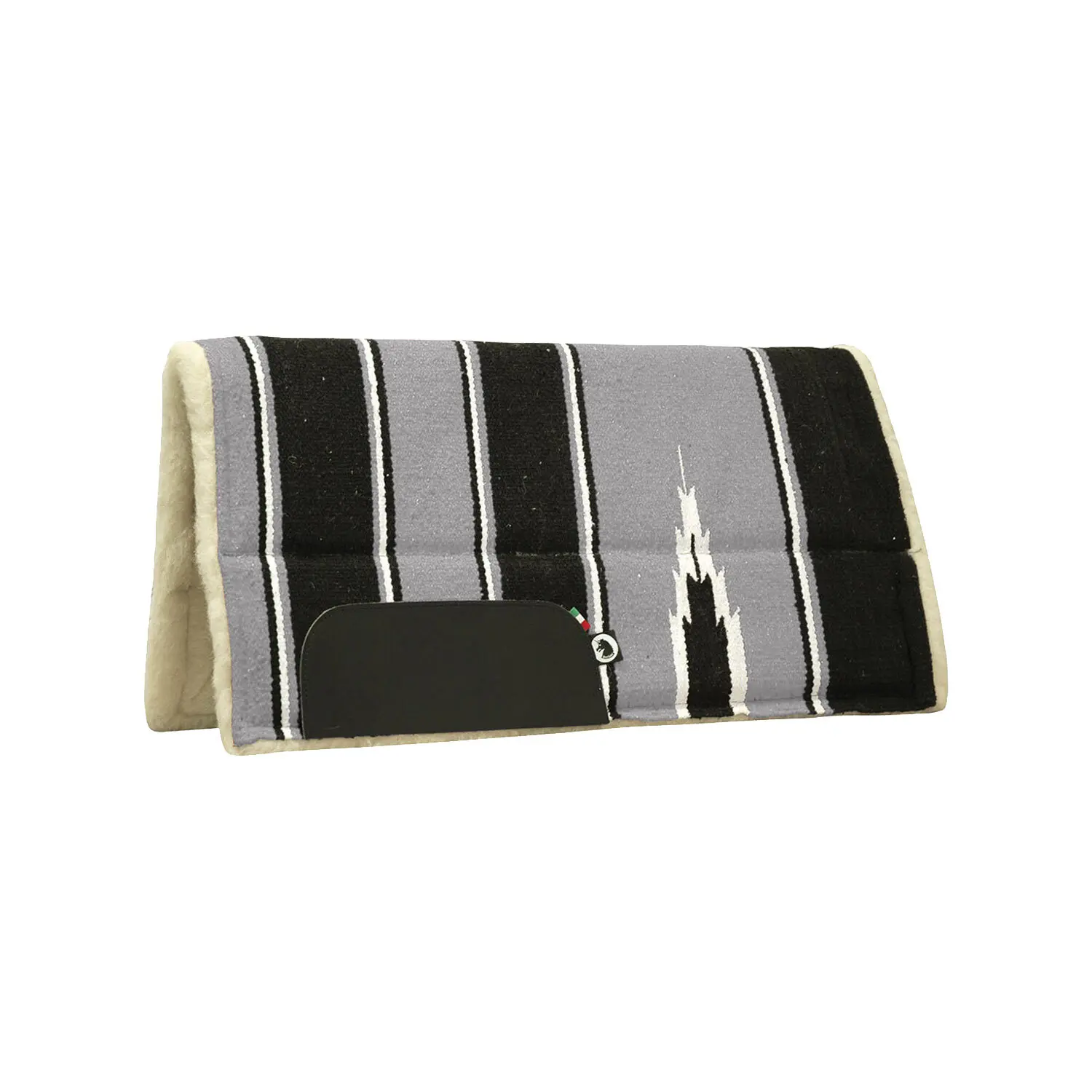 Burioni Gris Western Saddle Pad For Horse With Neoprene Insert Navajo
