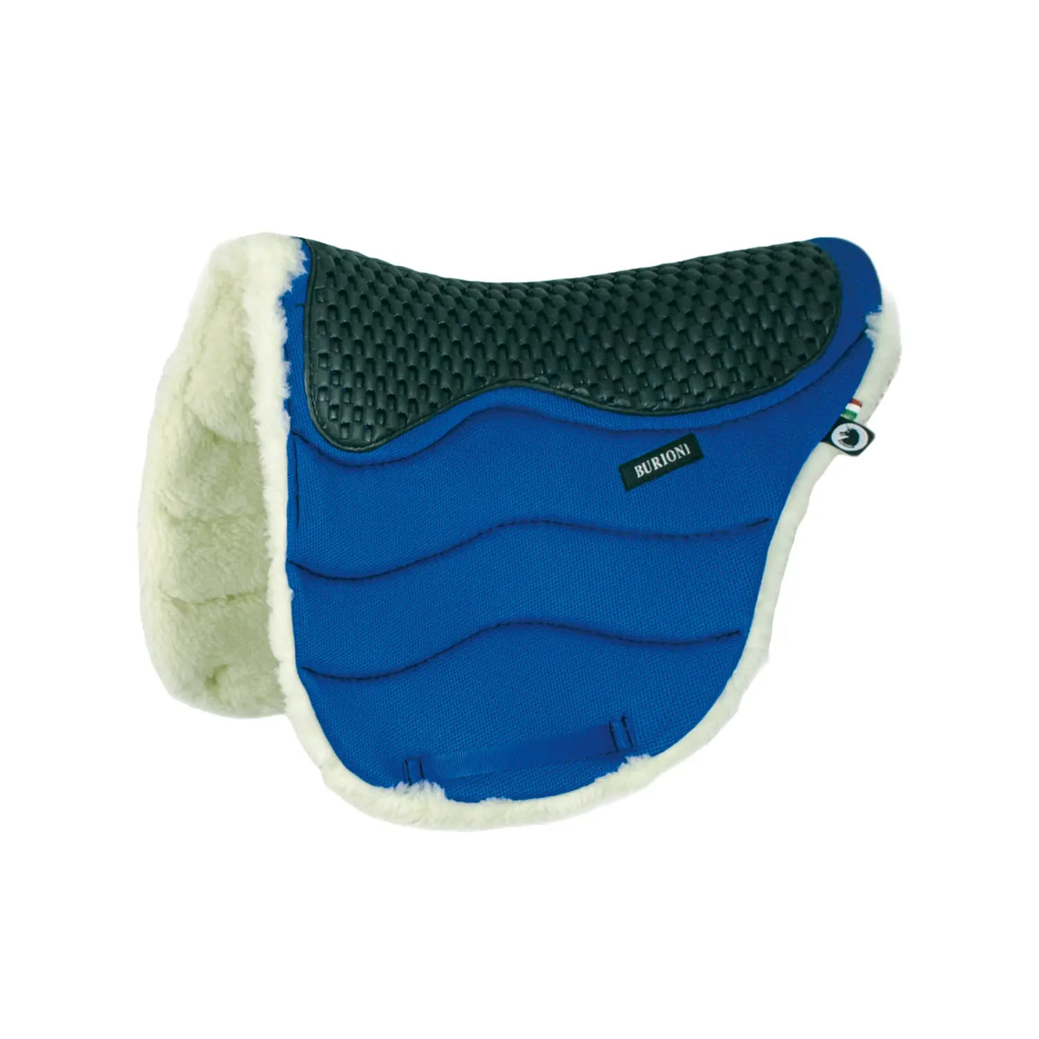 Burioni Bleu Wool And Gel Saddle Pad For Horse