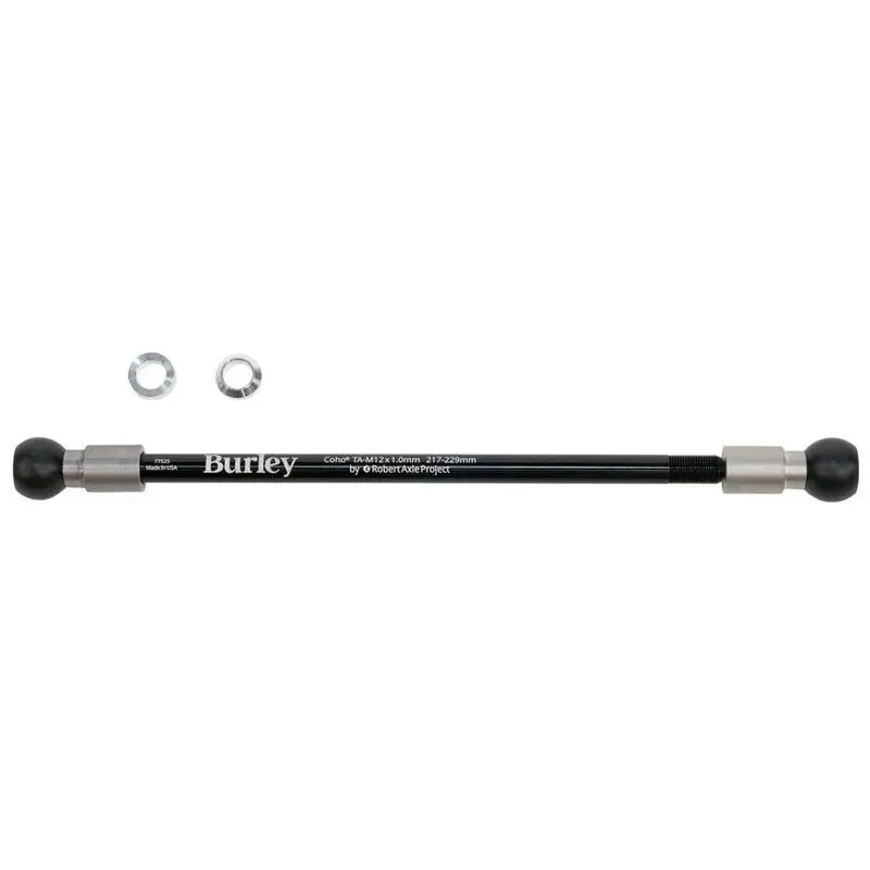 Doorgaande wielas Burley Coho M12X1,0 217-229 mm