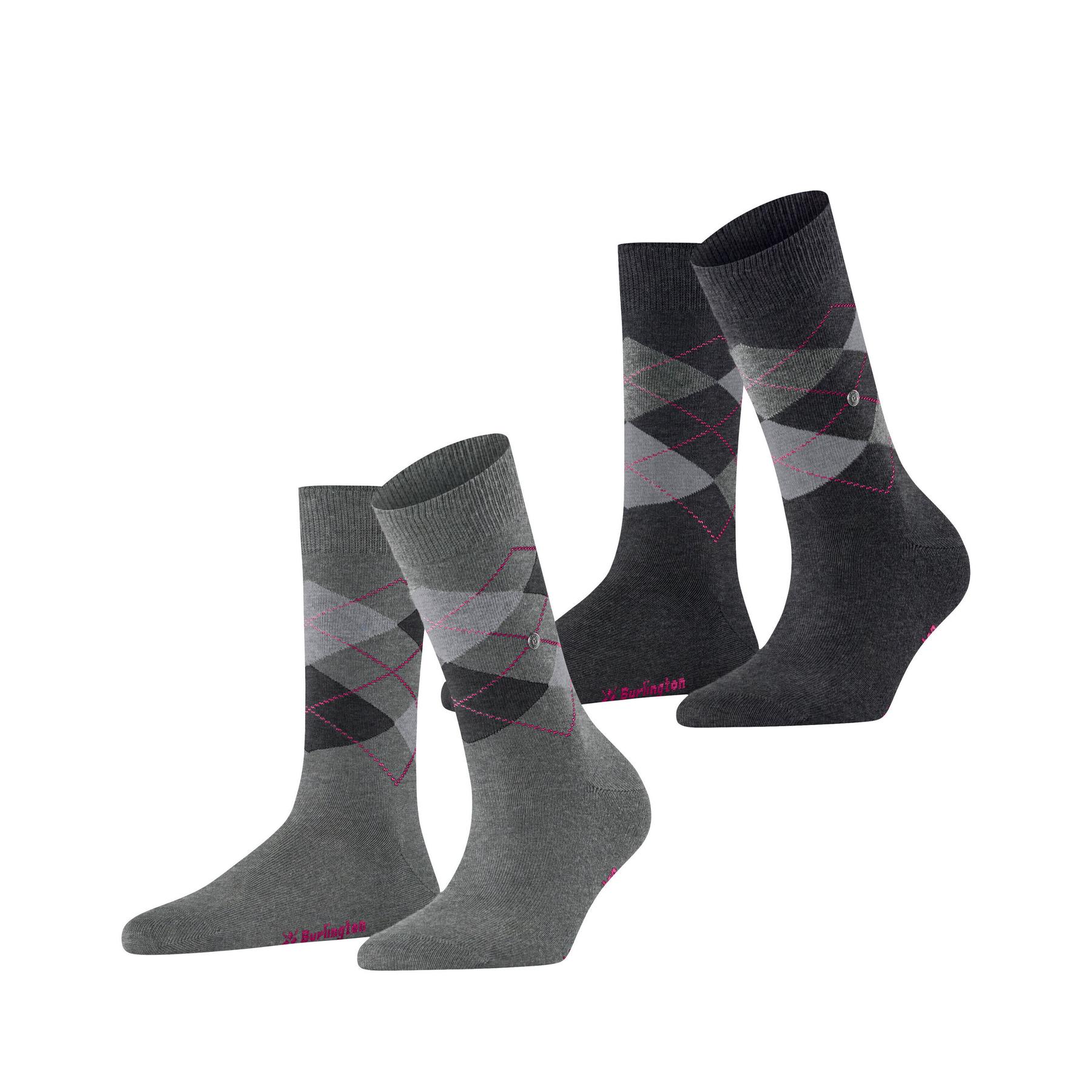 4049508404367 - Socken für Damen Everyday Argyle (x2)
