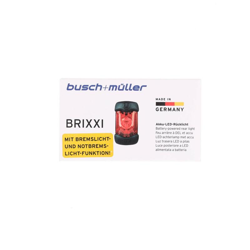 Luce Posteriore a Batteria Busch & Müller Brixxi