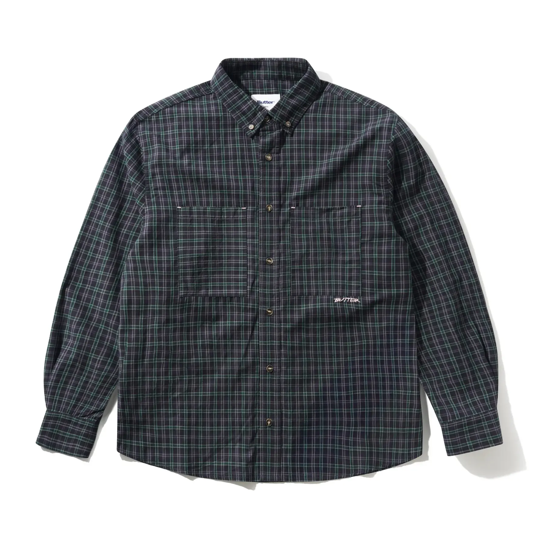 Long sleeve plaid shirt Butter Goods