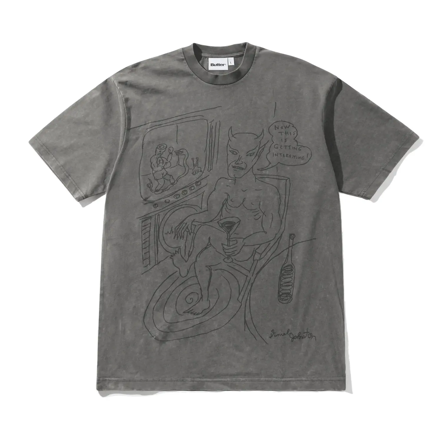 T-shirt Butter Goods Satan