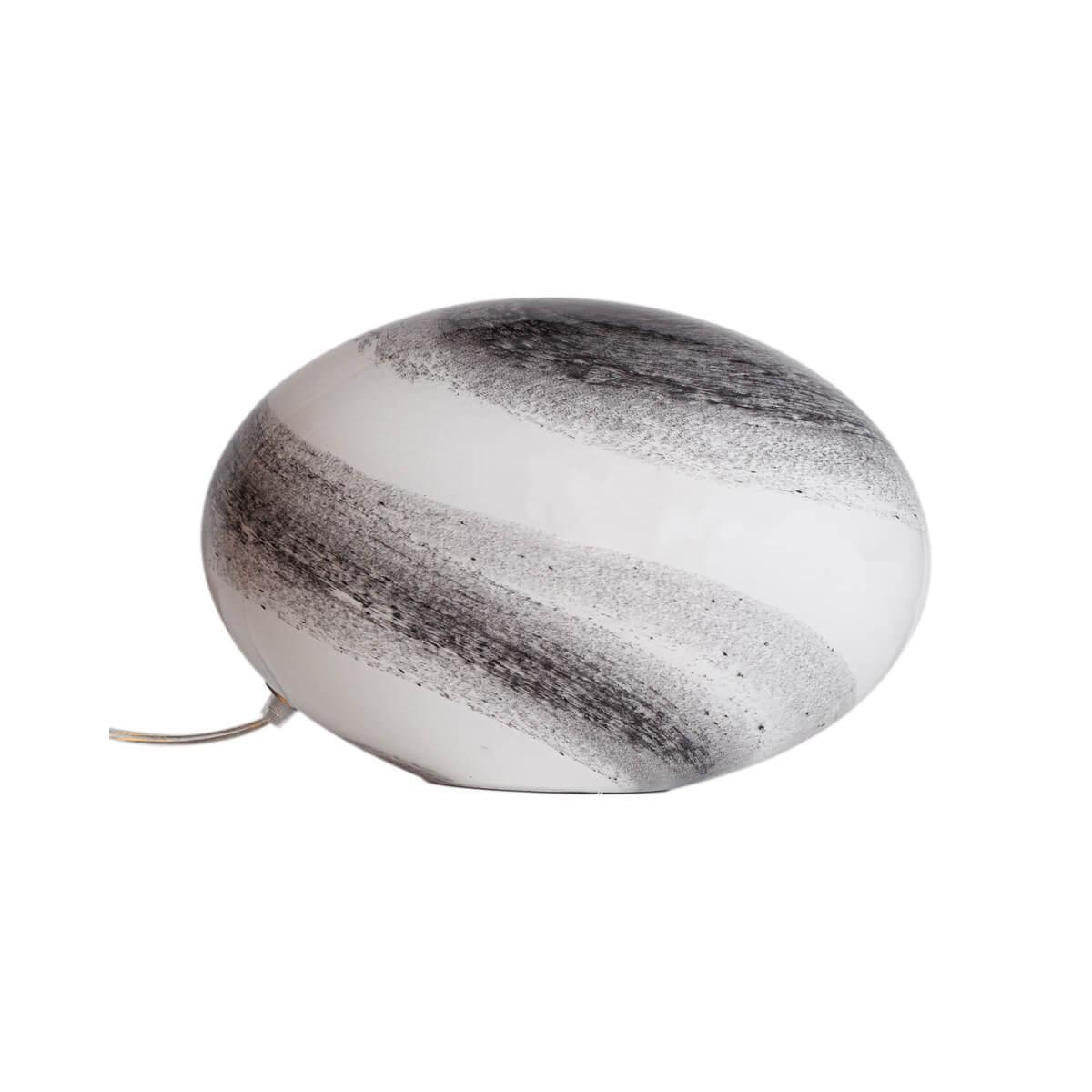 7391741023605 - Tischleuchte Mira in Schwarz und Weiß E14 - black - By Rydens