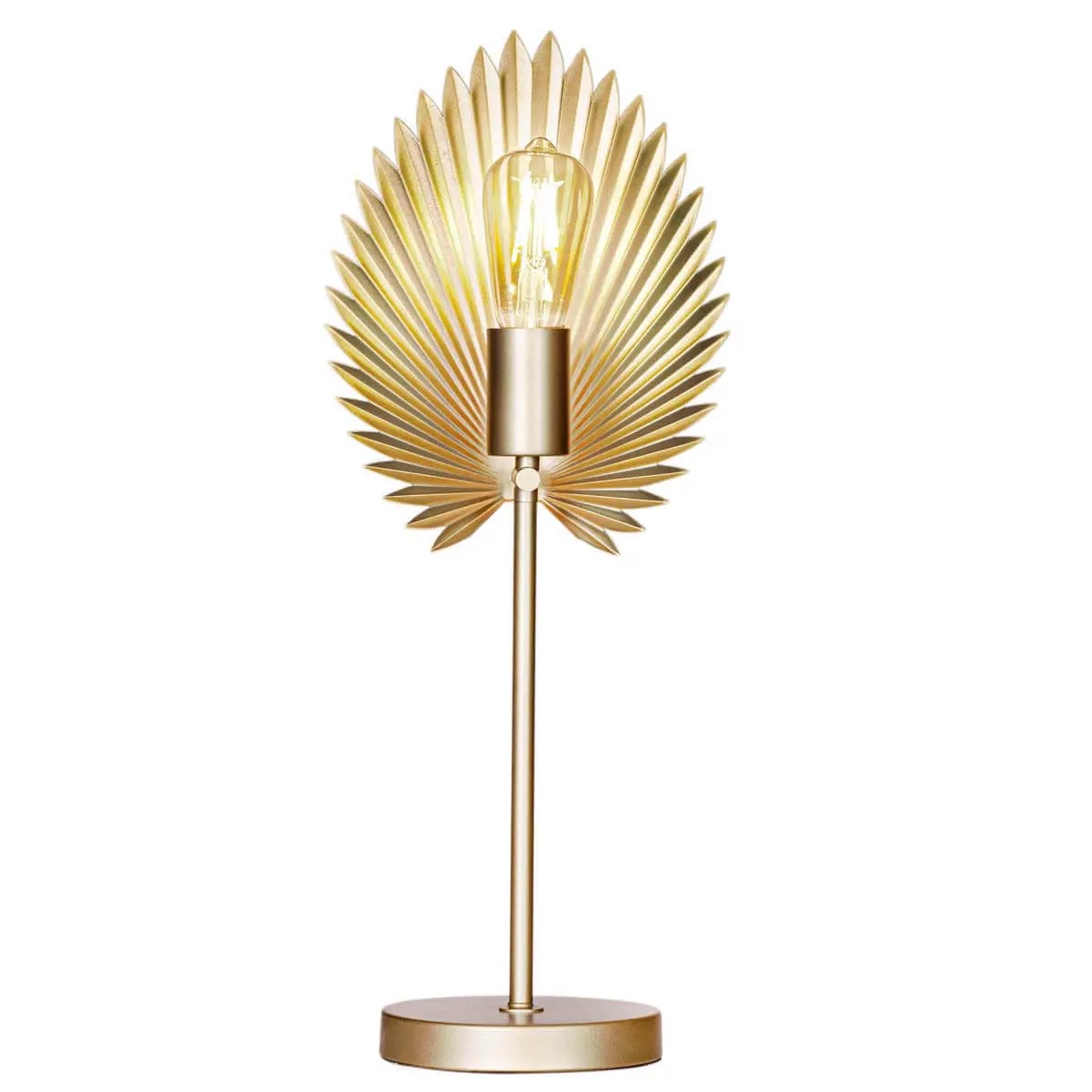 7391741024213 - Tischleuchte Aruba in Gold-matt E27 - yellow - By Rydens